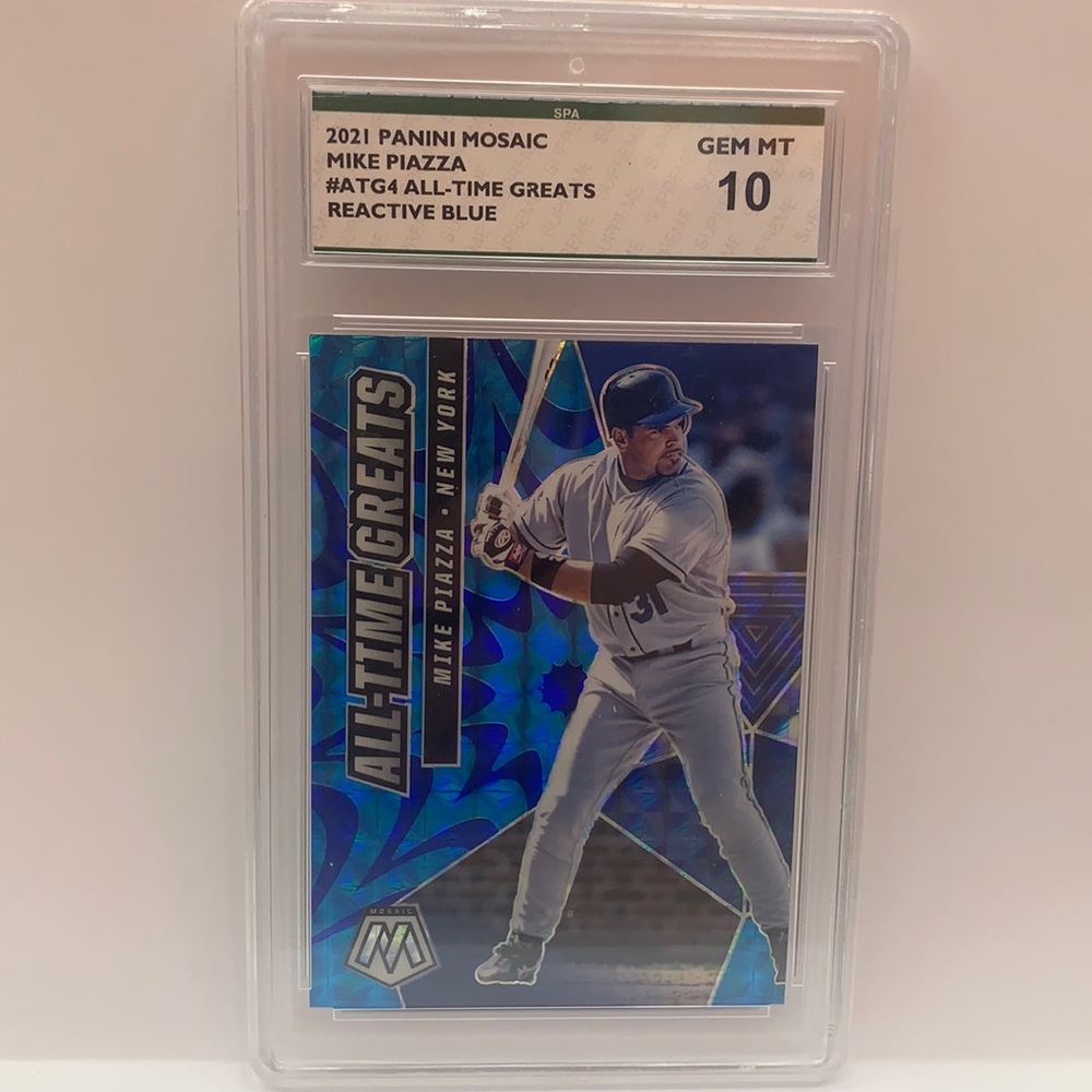 2021 Panini Mike Piazza Mets #ATG4 SPA 10 (MISC11) - Picture 1 of 2